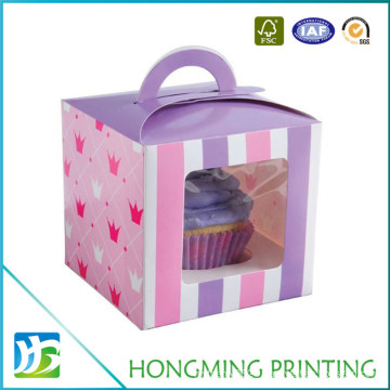 PVC Window Paper Cardboard Cake Boxes